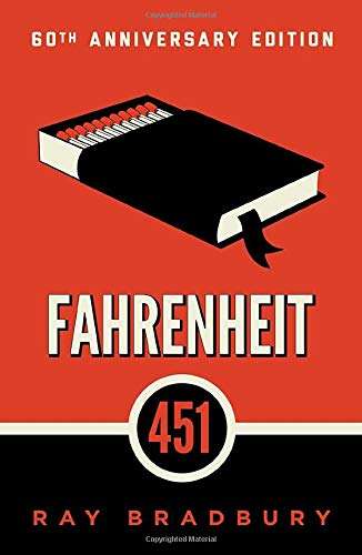 Fahrenheit 451 (book cover)